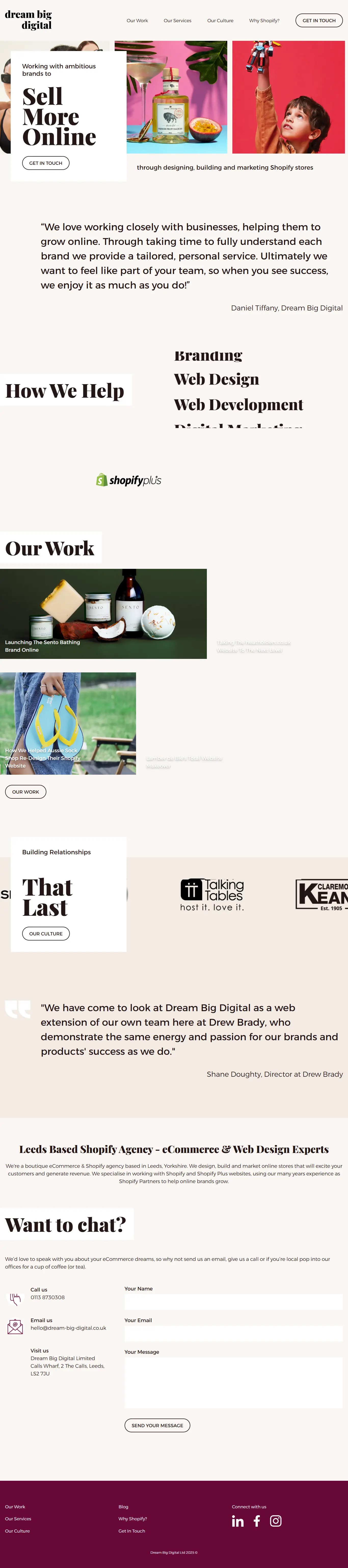 Ecommerce Web Design Showcase
